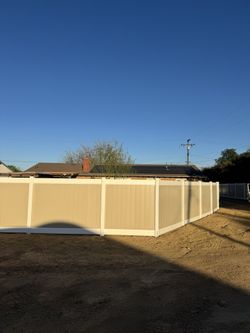 Vinyl Fence