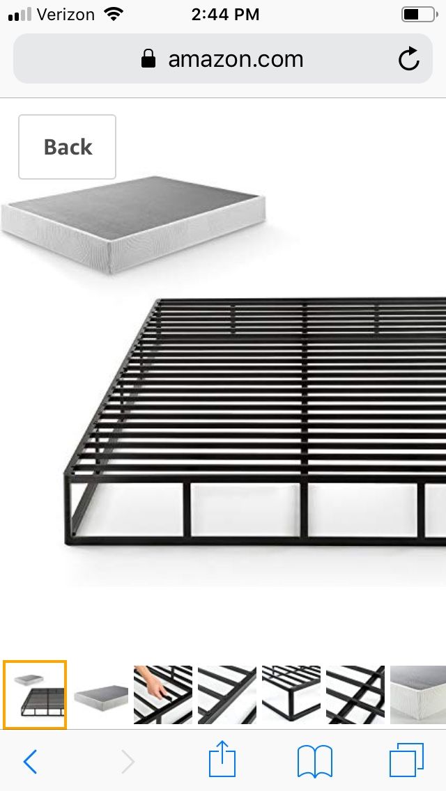 California King Metal Bed Frame