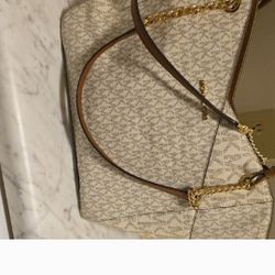 Michael Kors Purse And Matching Wallet