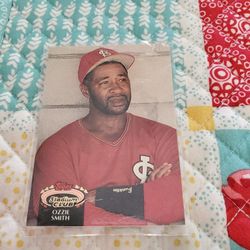 Ozzie Smith Topps Baseball Cards Lot 