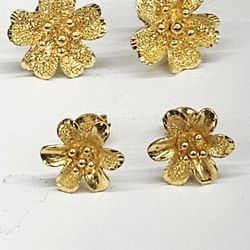 24k Earrings (CASH ONLY NO TRADES)