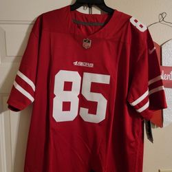 GEORGE KITTLE 49ERS JERSEY XL NWT