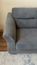 Gun Metal Gray Ashley Furniture Miravel Sofa