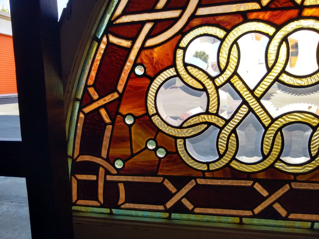 Antique Stained glass window