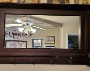 Wall Mirror With Hook