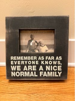 10” x 10” family photo frame