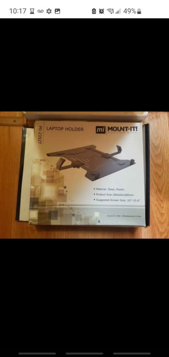 Laptop Holder Mount-it MI-2352T *READ DESCRIPTION*