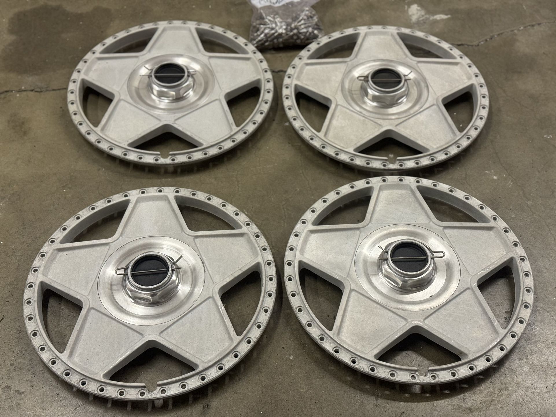 Autostrada Modena Wheel Faces 4x100 BMW E30, Miata, VW Golf