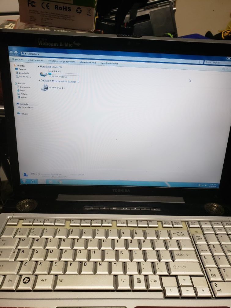 Toshiba satellite p205-s6237