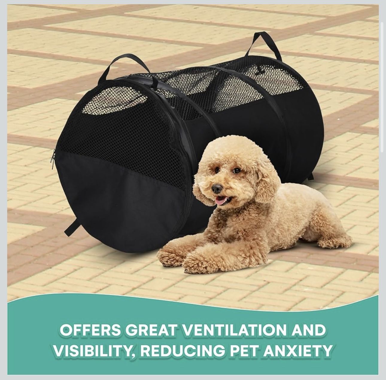 Portable Pet Carrier Crate!
