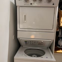 Whirlpool Stacked Washer-Dryer for Parts