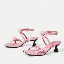Brand New Pink Heels Perfect For Valentines Day 