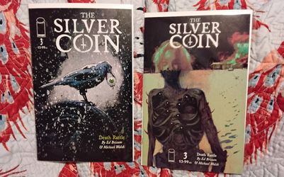 the Silver Coin # 3 Image Comics June 2021 High Grade Comic Both Versions A & B
