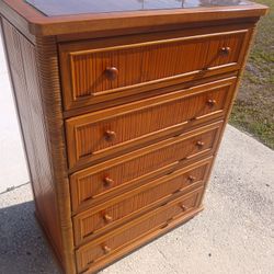 Tommy Bahama Rattan Dresser 