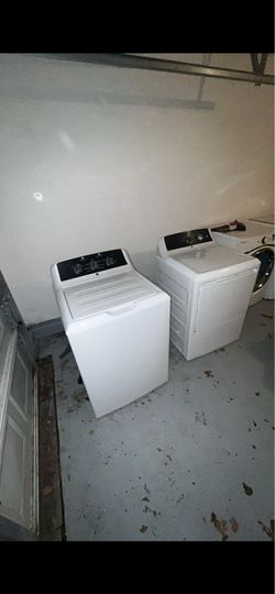 Brand new washerand dryer