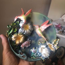 Bradford Exchange ‘Precious Petunias’ Collector Plate 