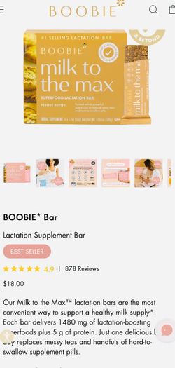 5 boxes of Boobie Milk to the Max Superfood Lactation