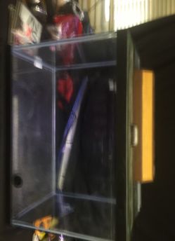 20 gallon high glass lid and light