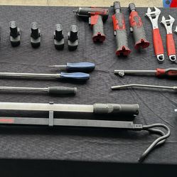 Snap-on , Milwaukee , & Dewalt Tools 
