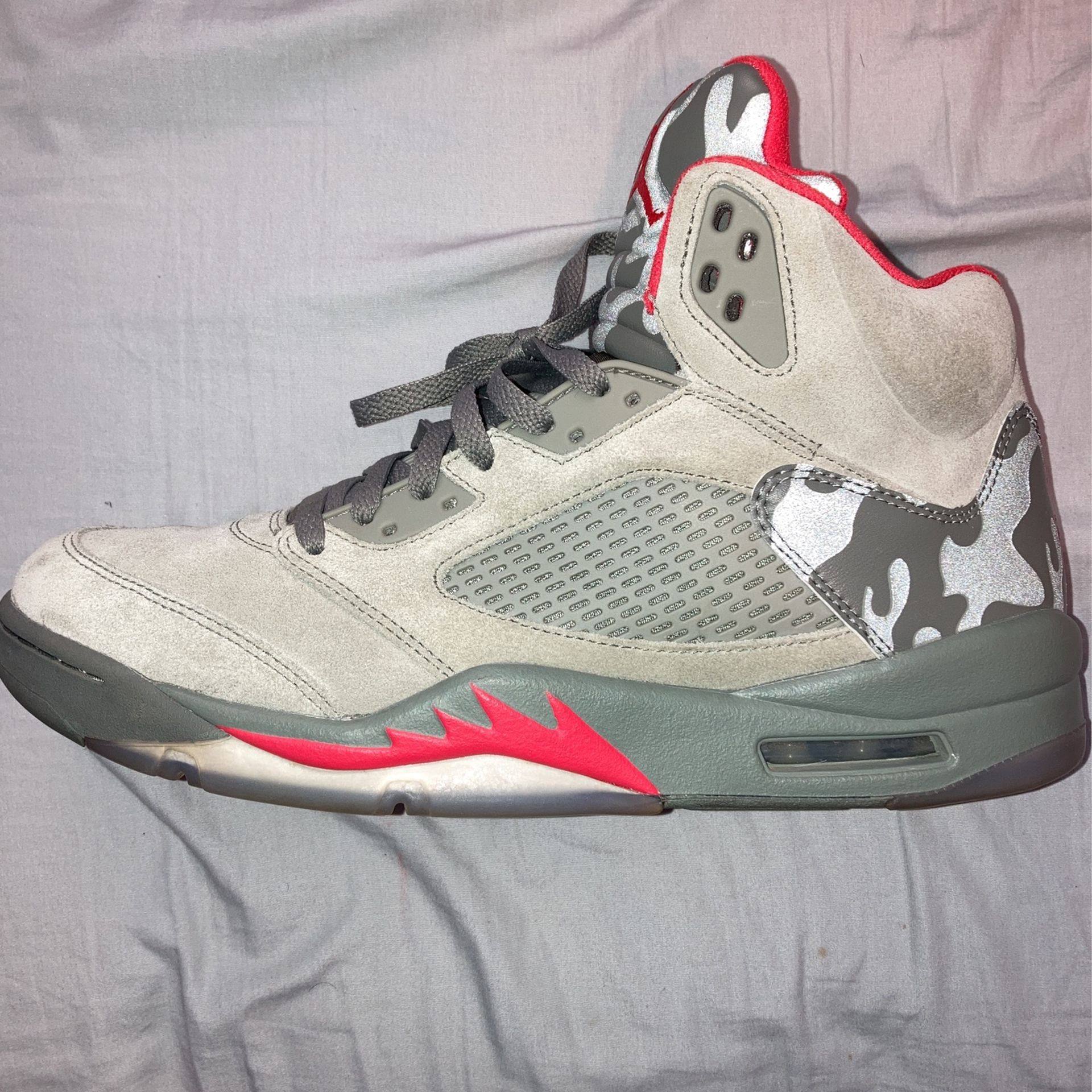 Jordan 5 University Red Dark Stucco Jordan 5 Retro  main image 2