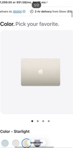 Like New MacBook Air M4 2025 Starlight