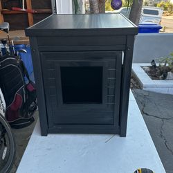 Litter box Furniture Side Table/Concealer