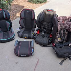 Car seats, boosters, and accessories - FREE - Read Description