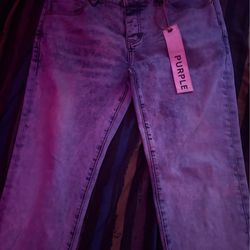 Purple brand jeans (size 33