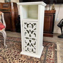 White Storage Cabinet