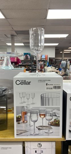 The Cellar 4-Piece White Wine Glassware