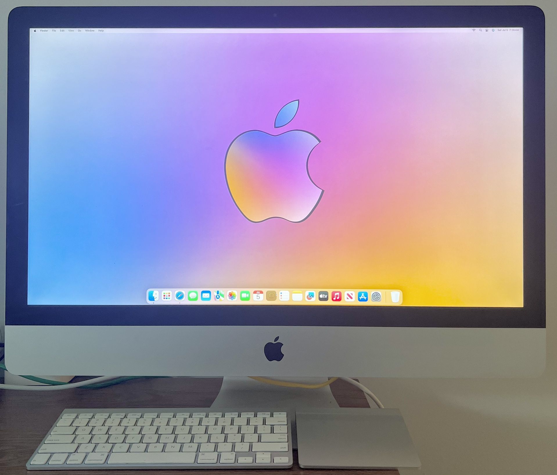 Apple iMac 27” A1419 Late 2013 2K QuadCore i5-4670 3.4GHz 8GB 1TB HDD Sequoia Excellent