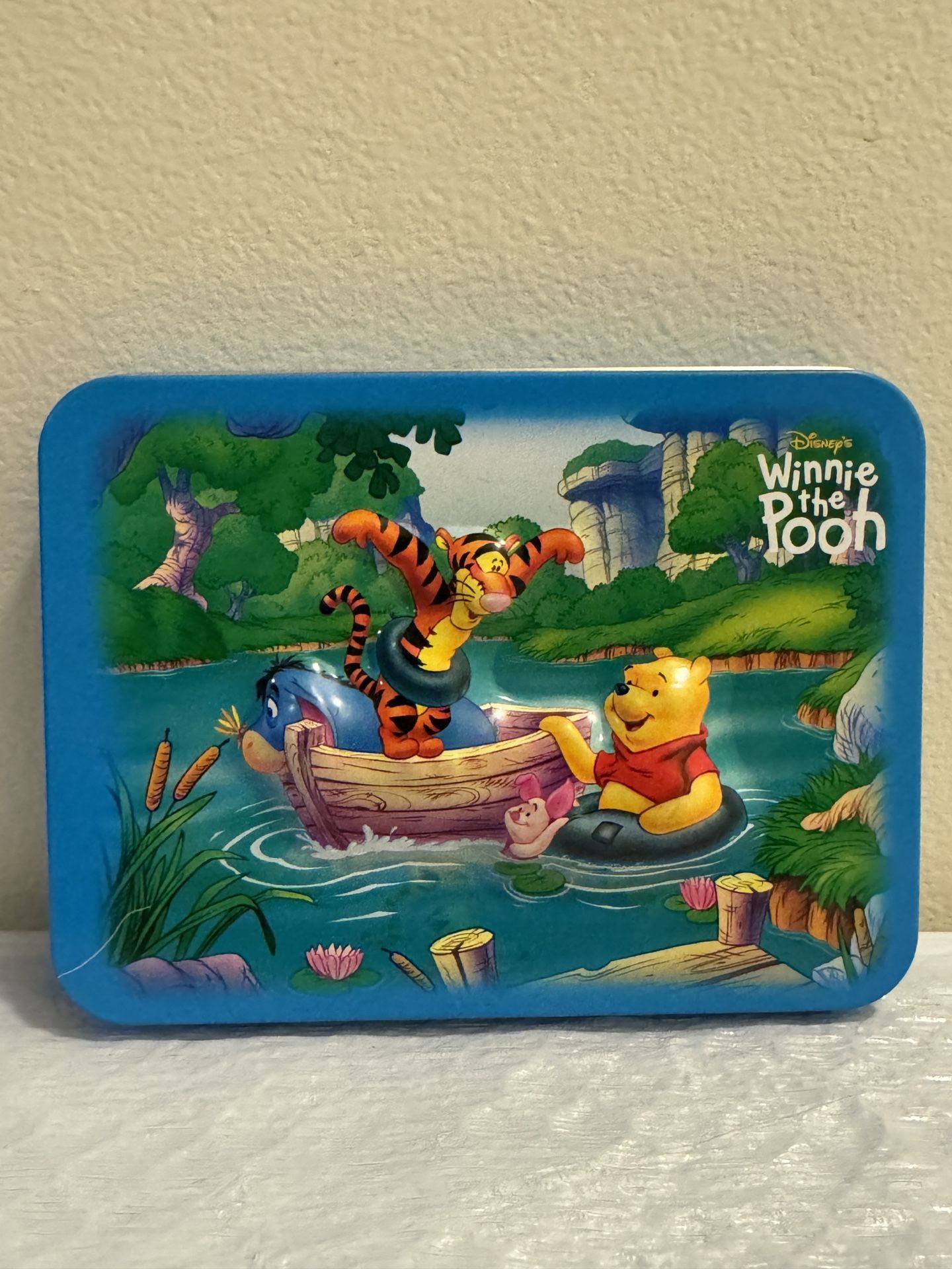 Vintage Winnie the Pooh Playing Cards 2 Decks W/Collectors Tin EUC