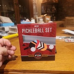 Mini Pickleball Table Top Set.  New SEALED 