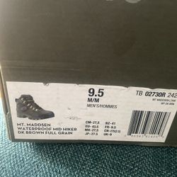 New Timberland MT. MADDSEN WATERPROOF MID HIKER 9.5