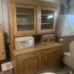 European Hutch . Circa 1850    Wooden