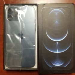iPhone 12 Pro Max Pacific blue Factory Unlocked 