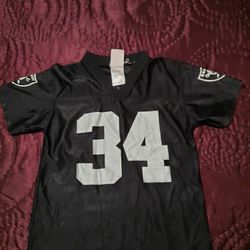 Raiders kids shirt size 5/6