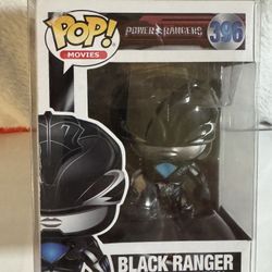 Funko Pop! Power Rangers, Black Ranger 396, NonMint Box