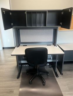 Desk hutch x3