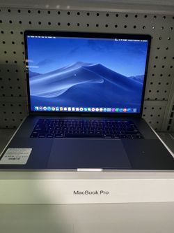 🍎 🍎 Apple MacBook Pro 15.4” TOUCH BAR Space gray 16gb ram 256ssd Mac OS 10.15 Catalina 2.6ghz i7 quad-core Early 2017 💥 💥 💥 Microsoft office