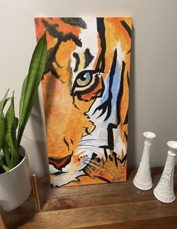 Clemson Tiger Painting