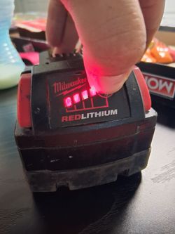 Used great condition milwaukee xc 5.0 battery