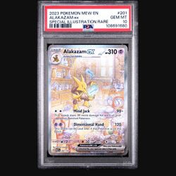 2023 POKEMON ALAKAZAM EX #201