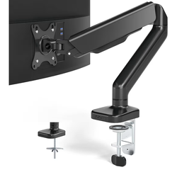 Single arm monitor stand