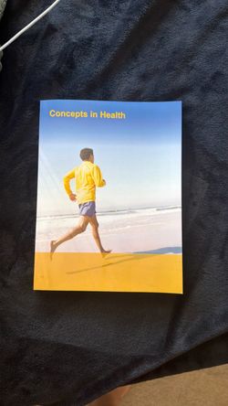 Concepts in Health Textbook