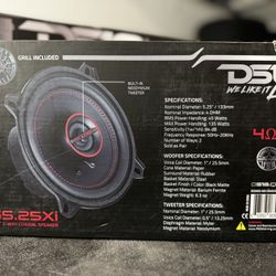 Ds18 5.25 Speaker (pair)
