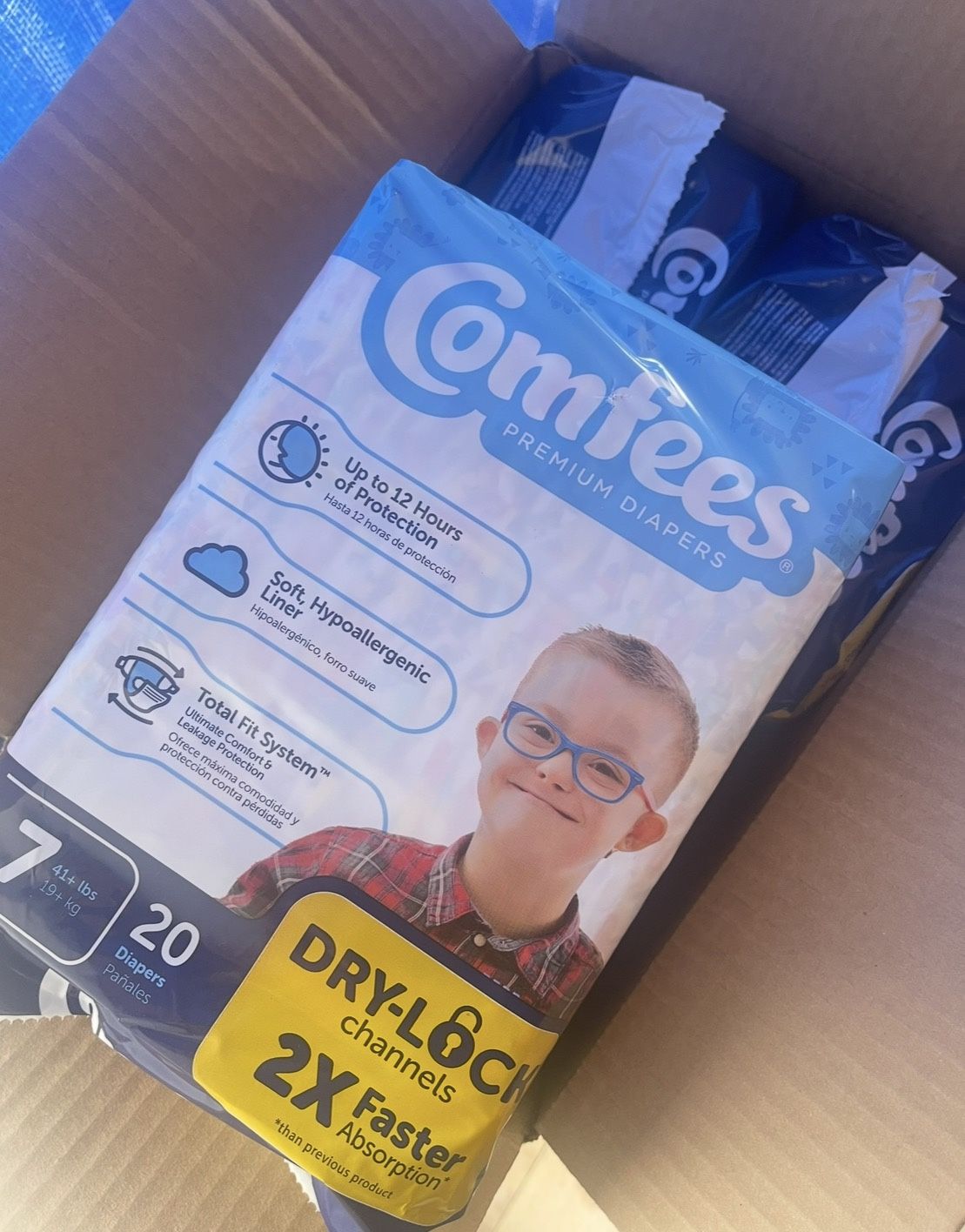 Pañales Para Niños #7 $30 La Caja