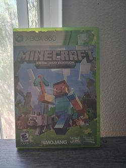 Minecraft Xbox 360 Game – Untested – $7 OBO