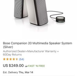 Bose companion 20