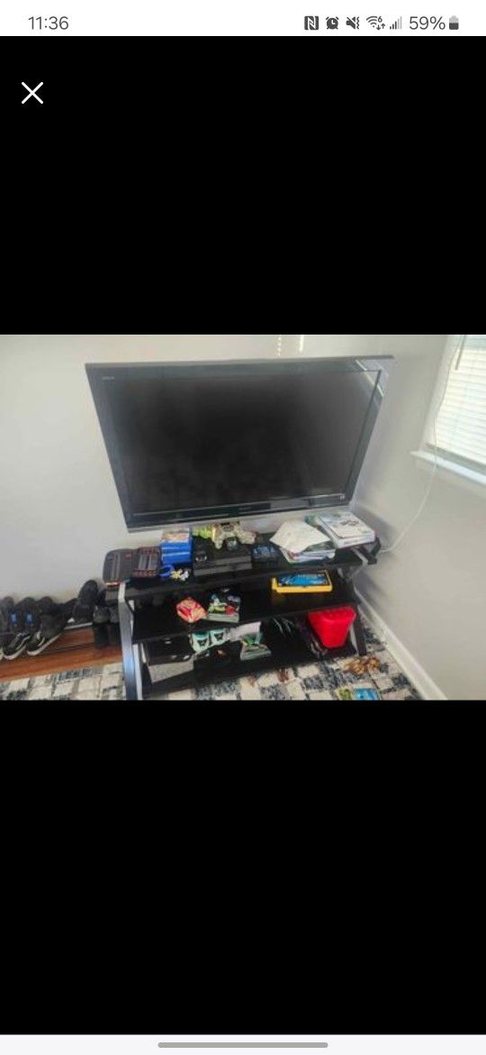 55 inch TV and TV Stand